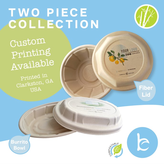 Two Piece Collection - Custom Print Fiber Lids